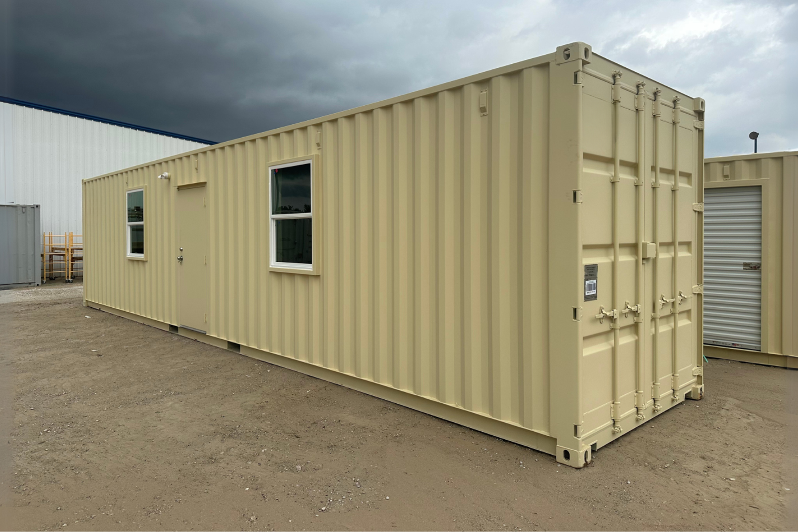 40ft shipping container office (insulated / no siding) (40hcofi) 40ft shipping container office (insulated / no siding) (40hcofi)