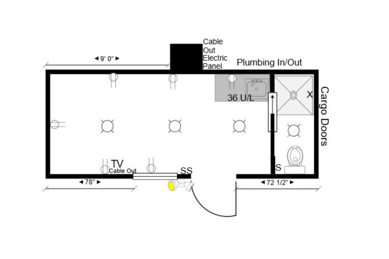 20ft retreat cabin shipping container (20strcbn) 20ft retreat cabin shipping container (20strcbn)
