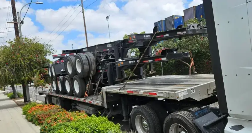 20ft slider containe 2 axle chassis side7 20ft slider containe 2 axle chassis side7