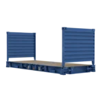 20ft flat rack shipping container heavy load platform 01.webp