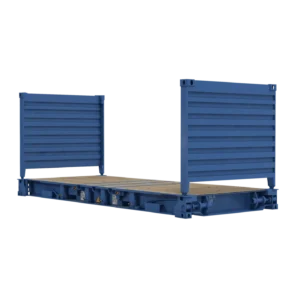 20ft flat rack shipping container heavy load platform 01.webp