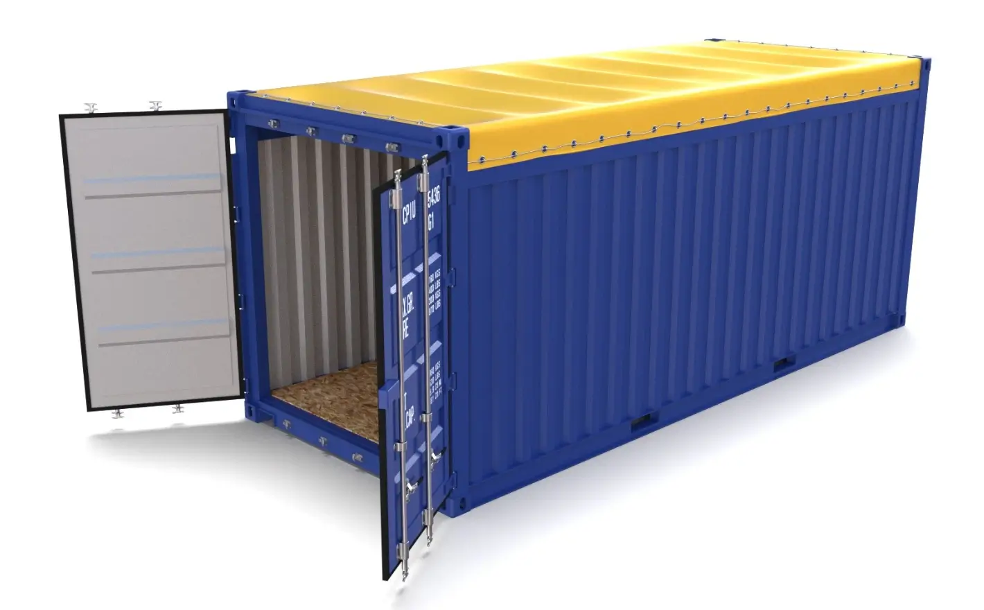 20ft open top container open doors 20ft open top container open doors
