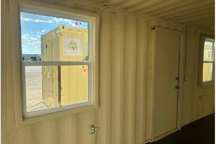 20ft shipping container office (insulated / no siding) (20stofi) 20ft shipping container office (insulated / no siding) (20stofi)