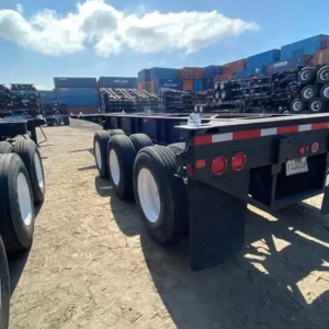 Terms of Service 40 foot tri axle chassis trailers rear view.webp