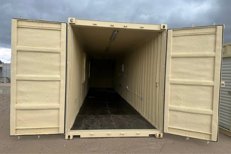 40ft shipping container office (insulated / no siding) (40hcofi) 40ft shipping container office (insulated / no siding) (40hcofi)