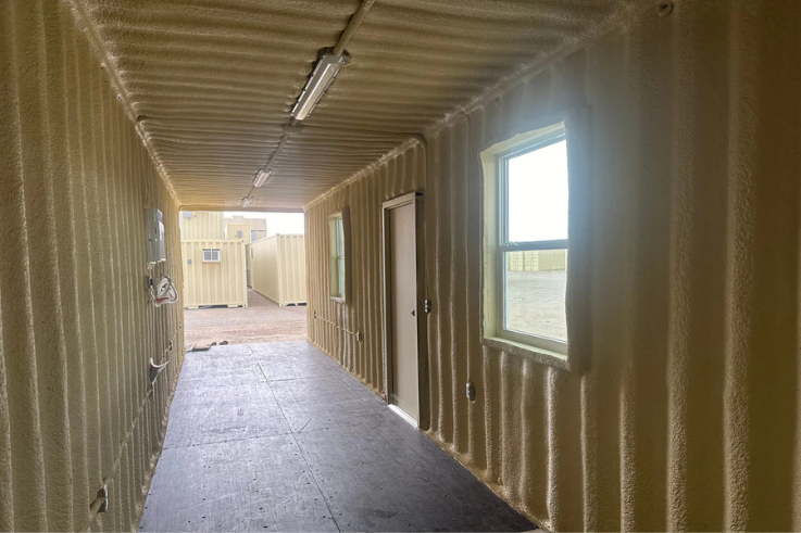 40ft shipping container office (insulated / no siding) (40hcofi) 40ft shipping container office (insulated / no siding) (40hcofi)
