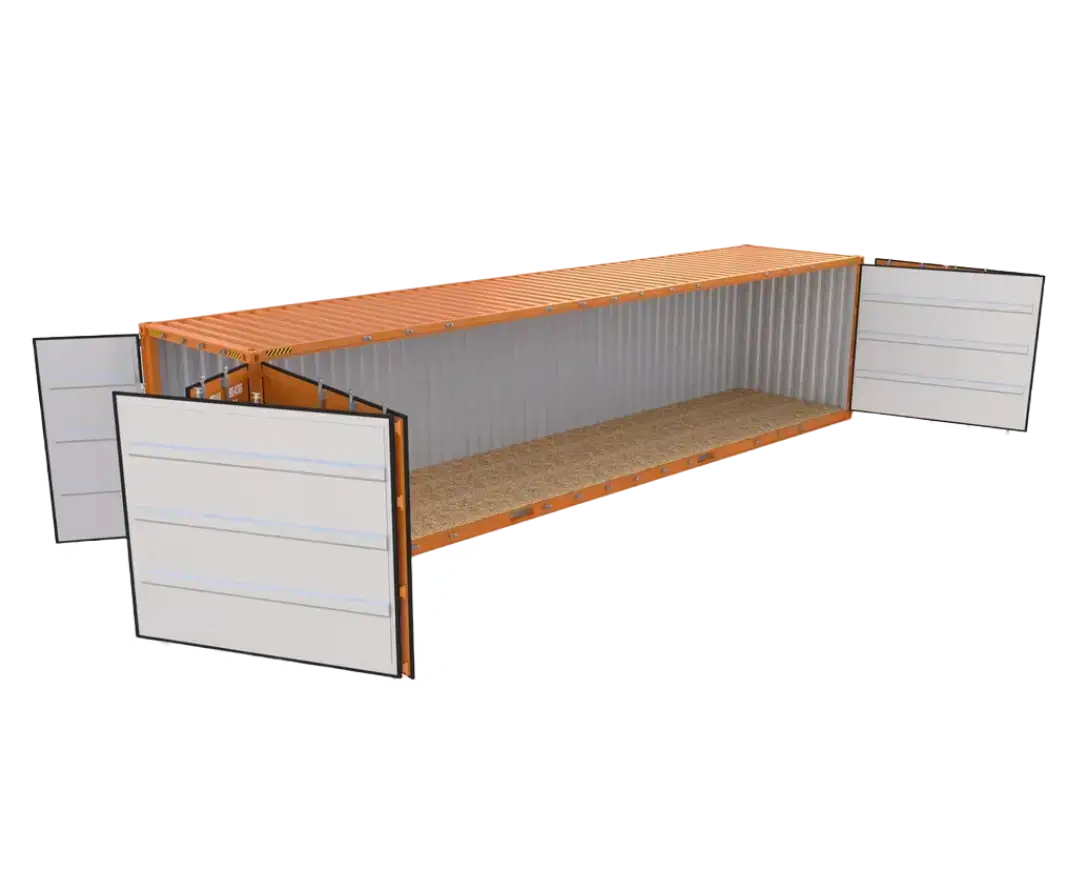 40ft hc open side container side4 40ft hc open side container side4