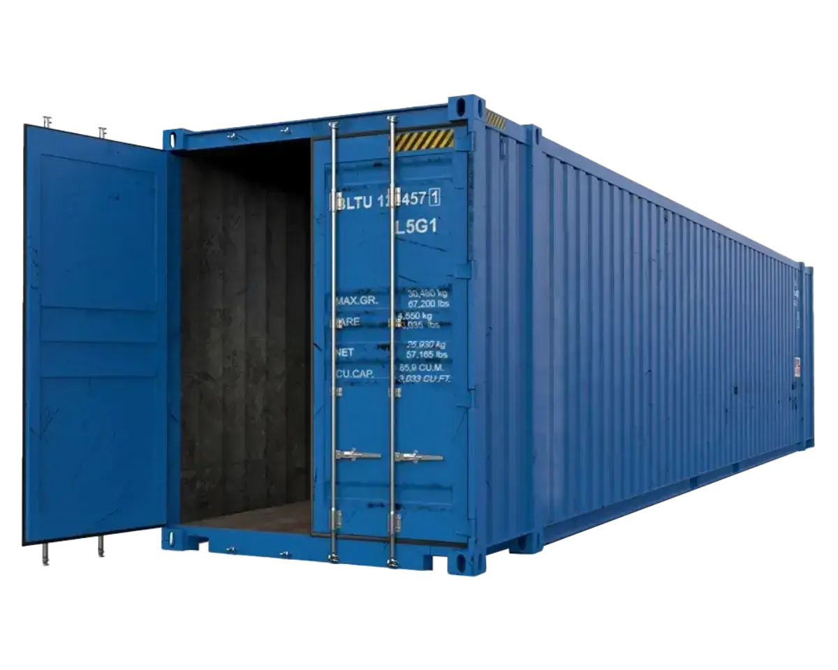 45ft high cube shipping container side4 45ft high cube shipping container side4