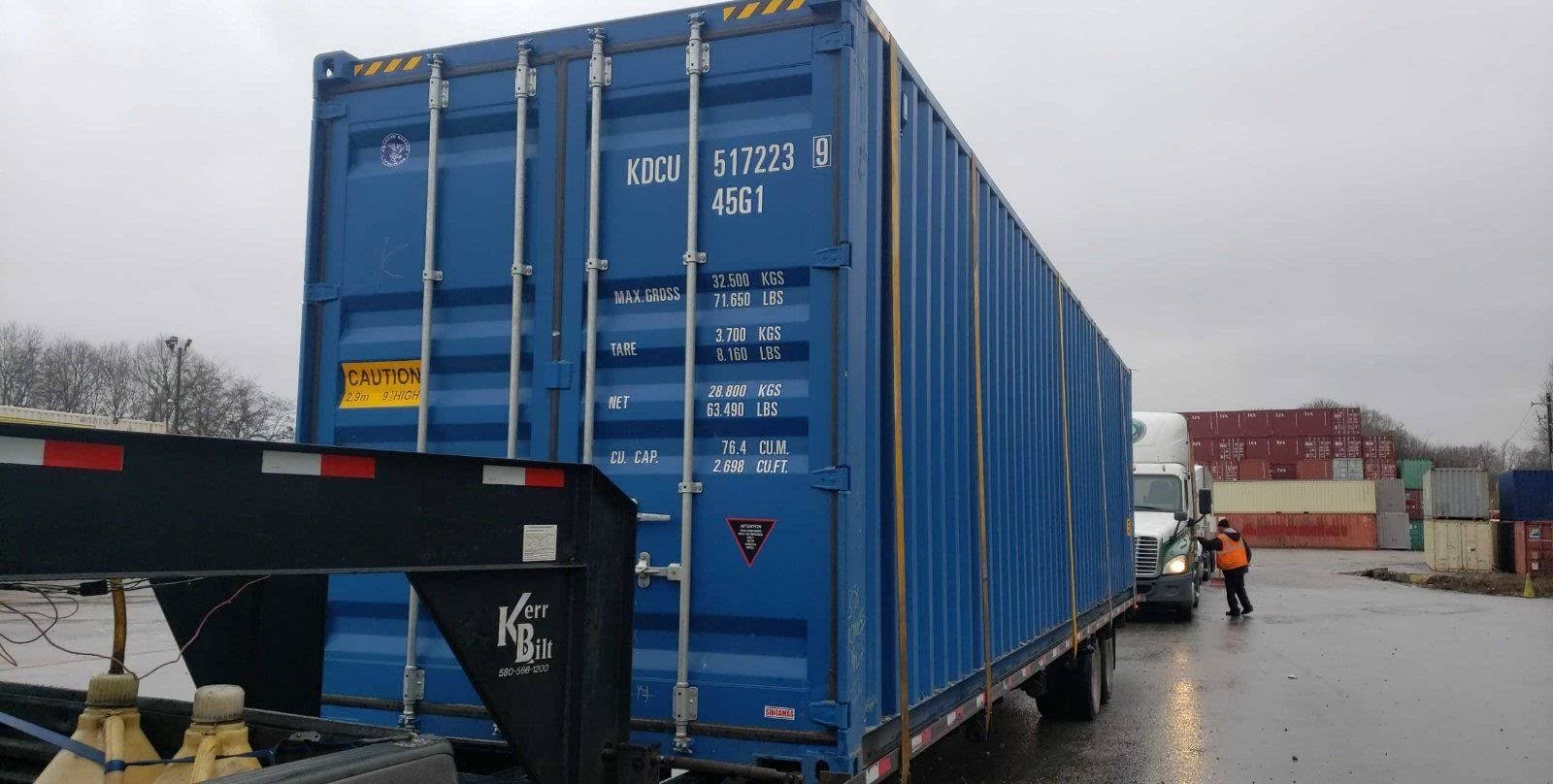 40ft high cube 1 trip blue shipping container (40hc1tripblue) 40ft high cube 1 trip blue shipping container (40hc1tripblue)