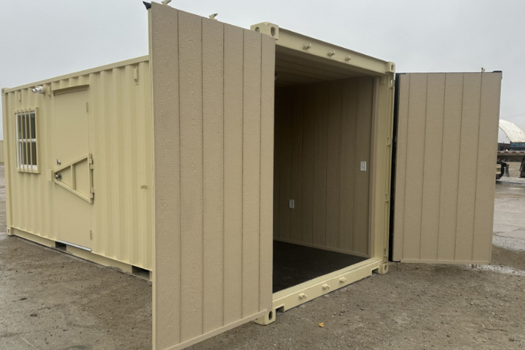 20ft shipping container office (insulated / with siding) (20stofis) 20ft shipping container office (insulated / with siding) (20stofis)