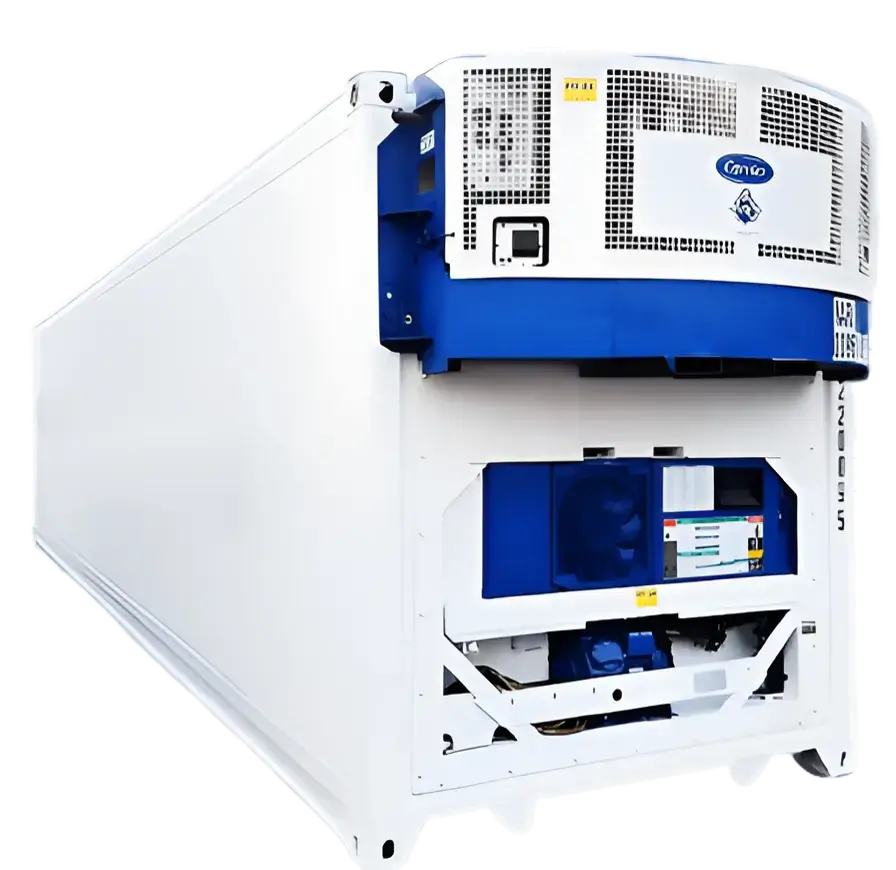 reefer container with generator set reefer container with generator set