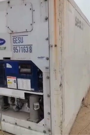 40ft high cube working refrigerated shipping container (40hcrfw) 40ft high cube working refrigerated shipping container (40hcrfw)