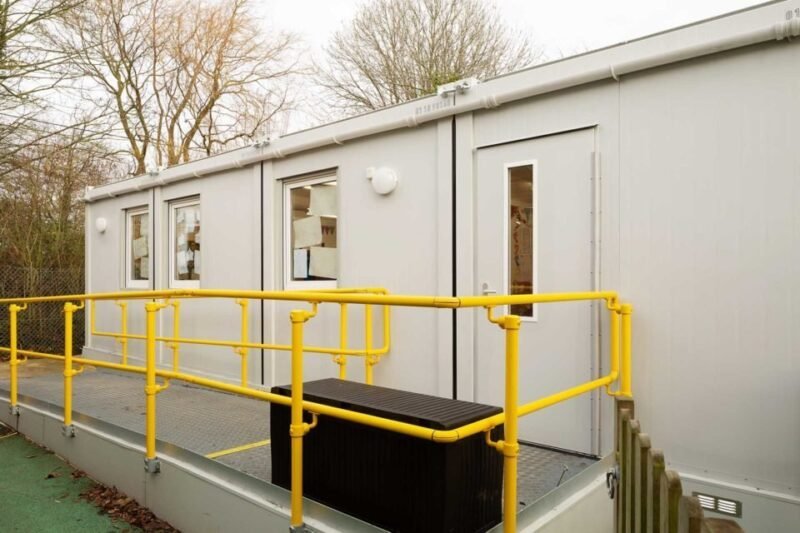 (6 bay) euro modular building (6 bay) euro modular building