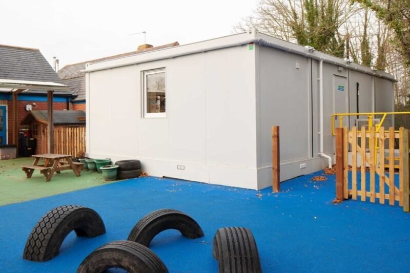 (6 bay) euro modular building (6 bay) euro modular building