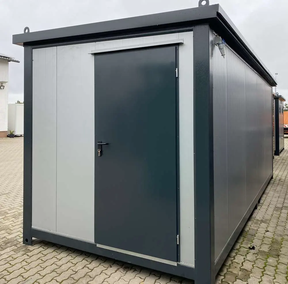 office container with roller shutters, 6 x 2.40 meters office container with roller shutters, 6 x 2.40 meters