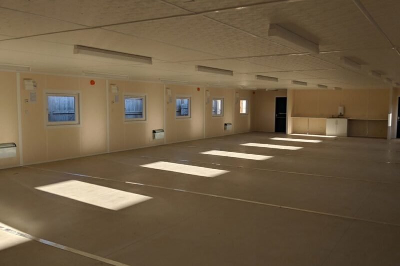(3 bay) anti vandal modular building (3 bay) anti vandal modular building