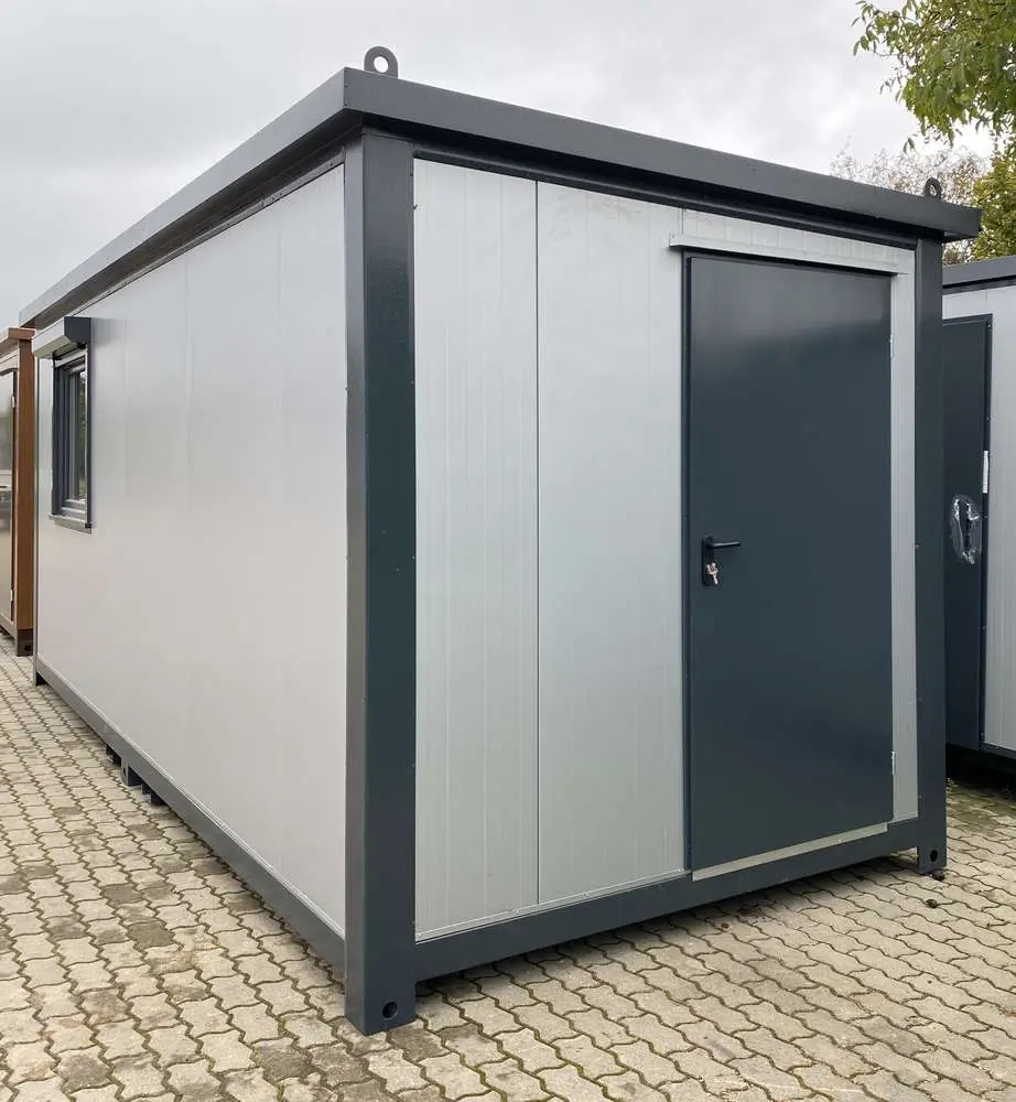 office container with roller shutters, 6 x 2.40 meters office container with roller shutters, 6 x 2.40 meters