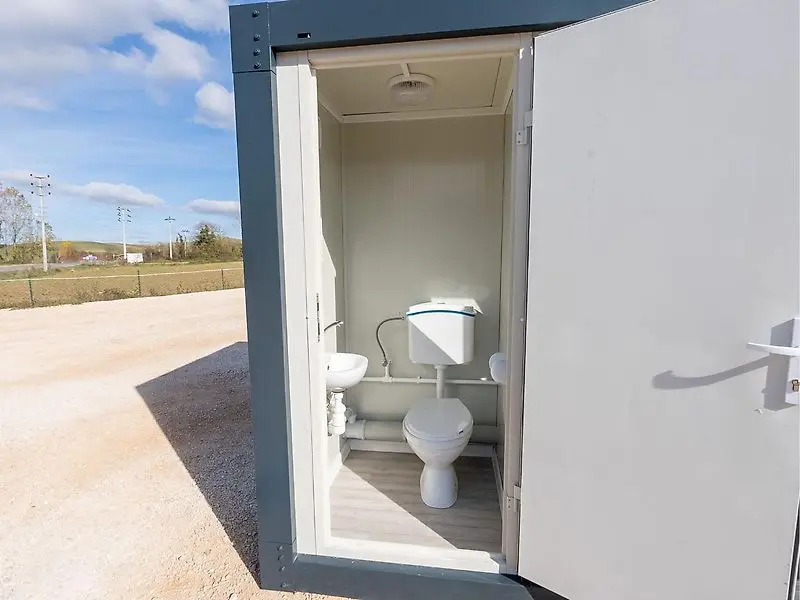 sanitary container, 8 x (toilet + sink) 220×400 sanitary container, 8 x (toilet + sink) 220×400