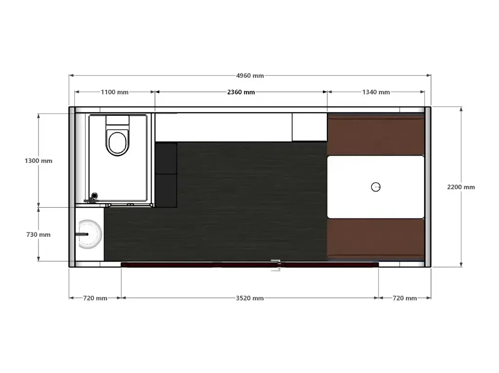 eco 5000 b tiny house / office studio eco 5000 b tiny house / office studio