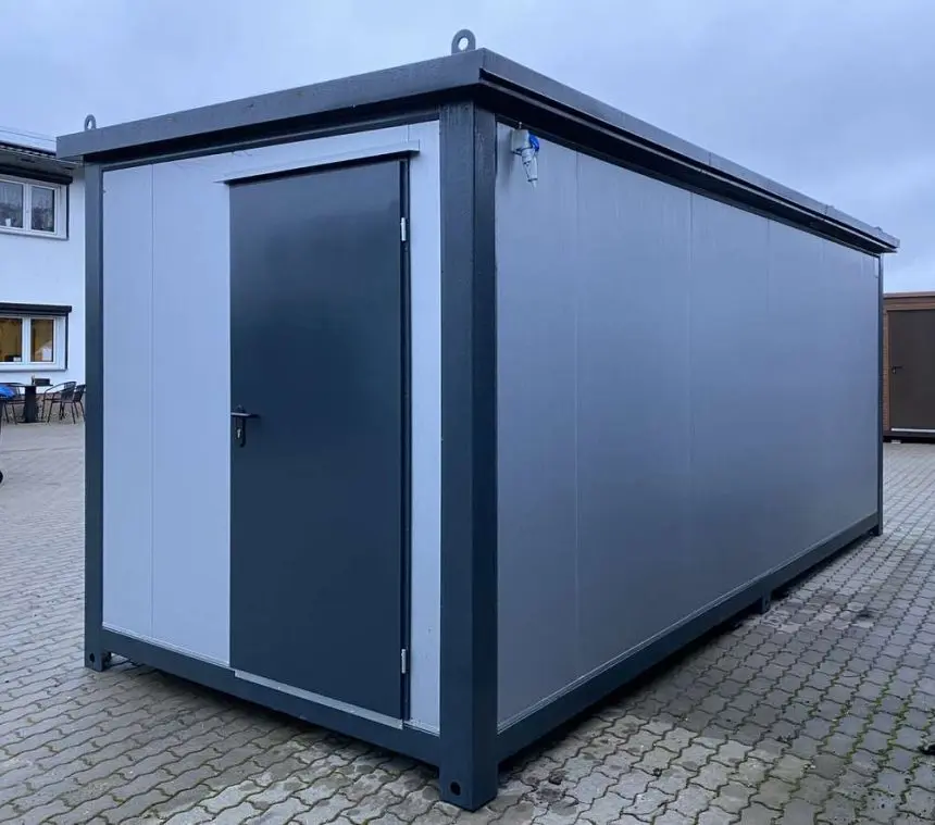 office container with roller shutters, 6 x 2.40 meters office container with roller shutters, 6 x 2.40 meters