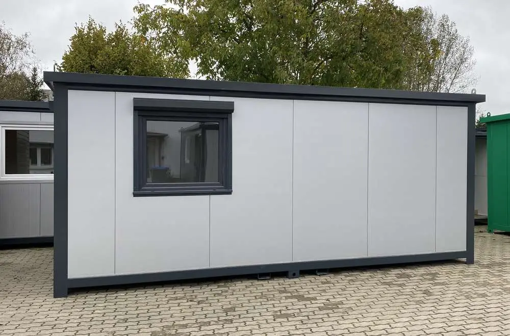 office container with roller shutters, 6 x 2.40 meters office container with roller shutters, 6 x 2.40 meters