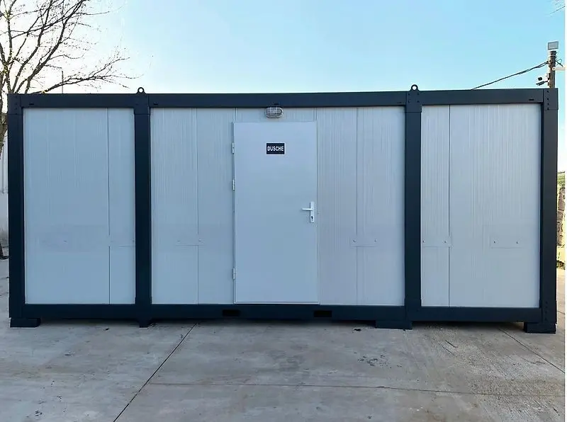 sanitary container, 6 units (shower + sink) | shower container 240 x 600, new sanitary container, 6 units (shower + sink) | shower container 240 x 600, new