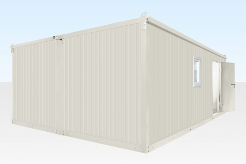 6.5m x 4.6m side linked flat pack container office 6.5m x 4.6m side linked flat pack container office