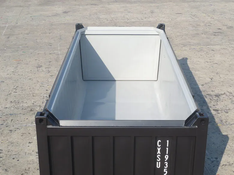 open top half height shipping containers open top half height shipping containers