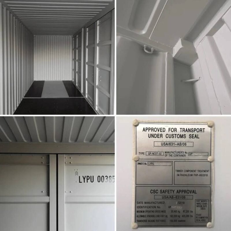 40ft shipping container with 4 side doors 40ft shipping container with 4 side doors
