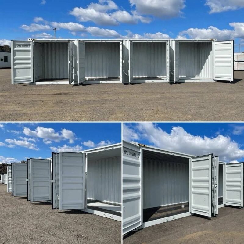 40ft shipping container with 4 side doors 40ft shipping container with 4 side doors