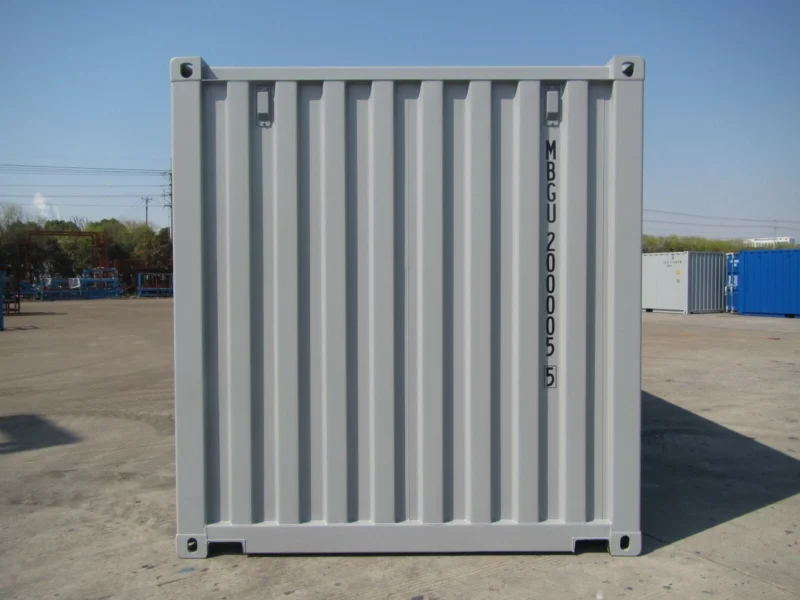 grey new build 20ft shipping container grey new build 20ft shipping container