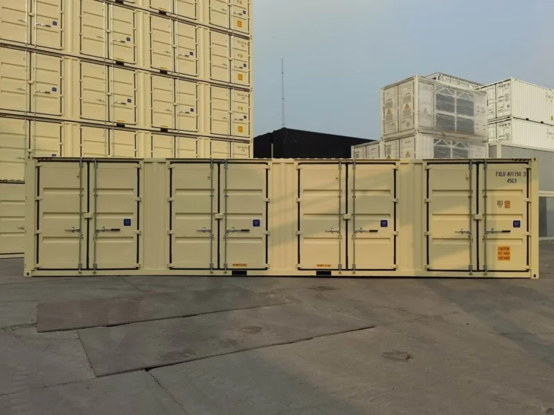 new 40ft hc open side container with 4 doors –one trip – for sale new 40ft hc open side container with 4 doors –one trip – for sale