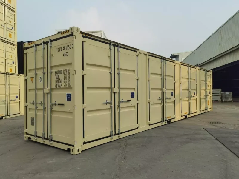 new 40ft hc open side container with 4 doors –one trip – for sale new 40ft hc open side container with 4 doors –one trip – for sale