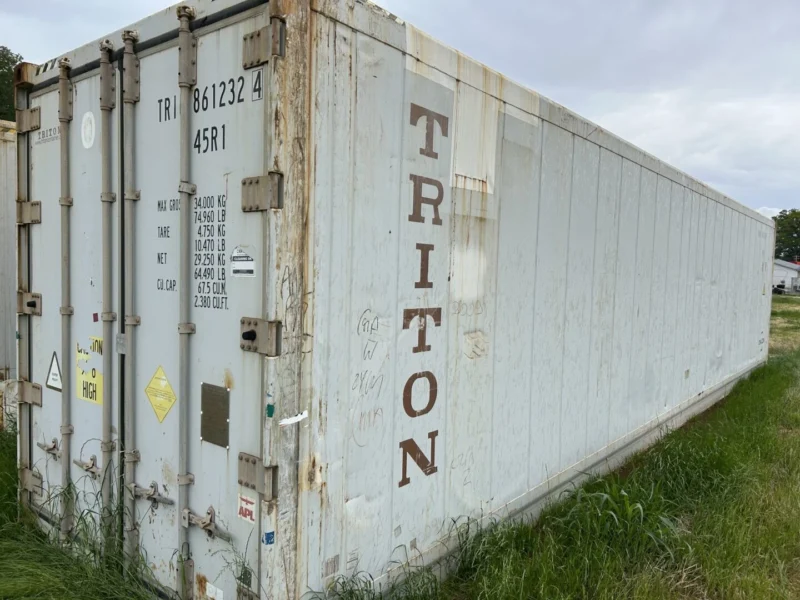 2009 40′ high cube refrigerated storage container – ccr18757 2009 40′ high cube refrigerated storage container – ccr18757