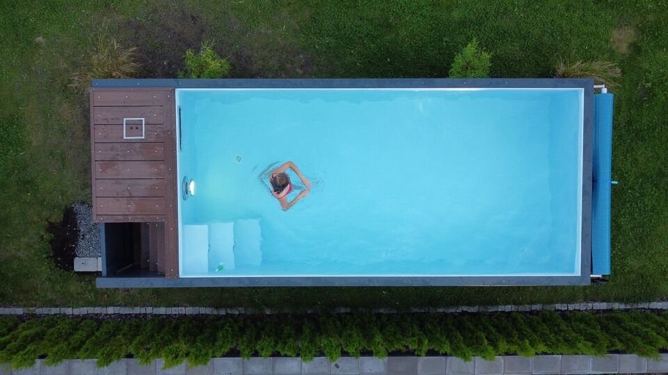 container pool, comfort edition 20″ feet container pool, comfort edition 20″ feet